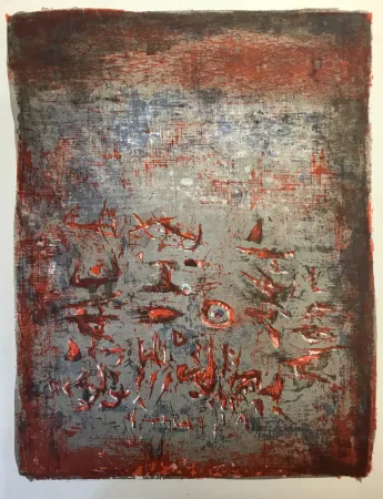 Lithografie Zao - Composition