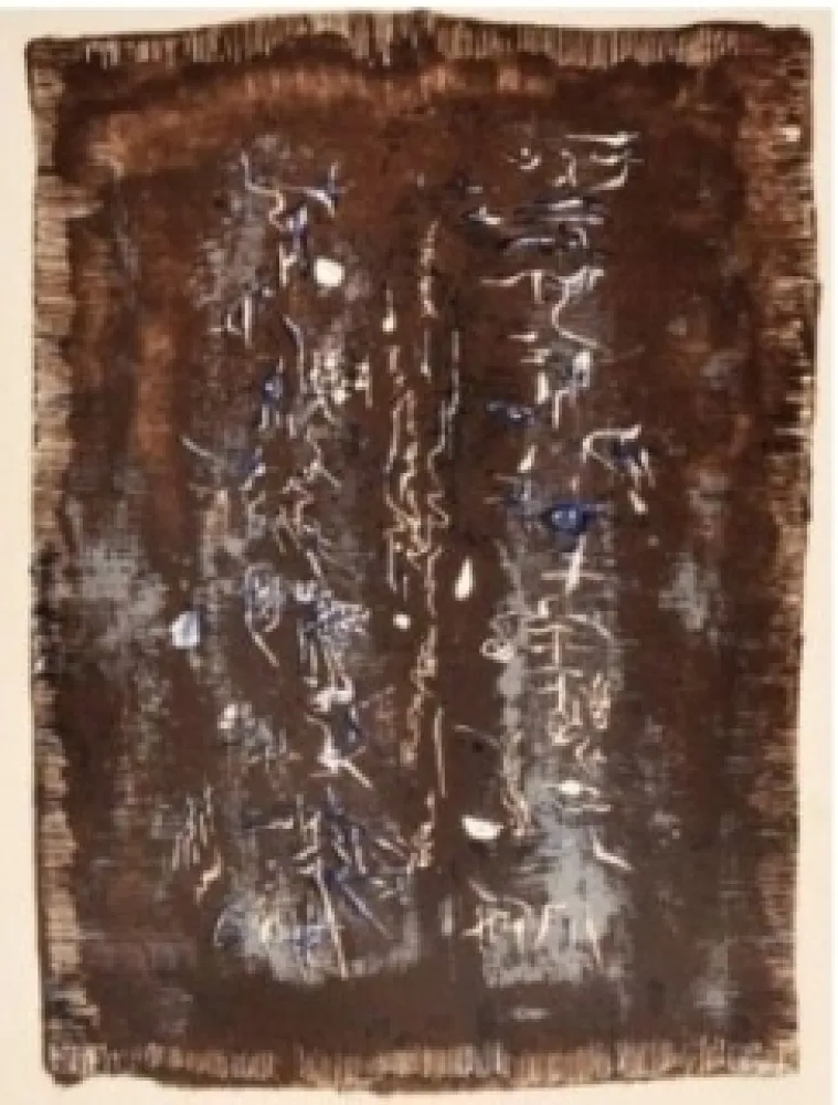 Lithografie Zao - Composition 15