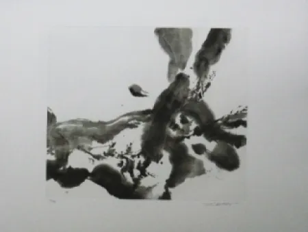 Ets En Aquatint Zao - Composition 2