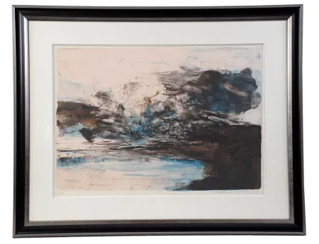 Lithografie Zao - Composition 207