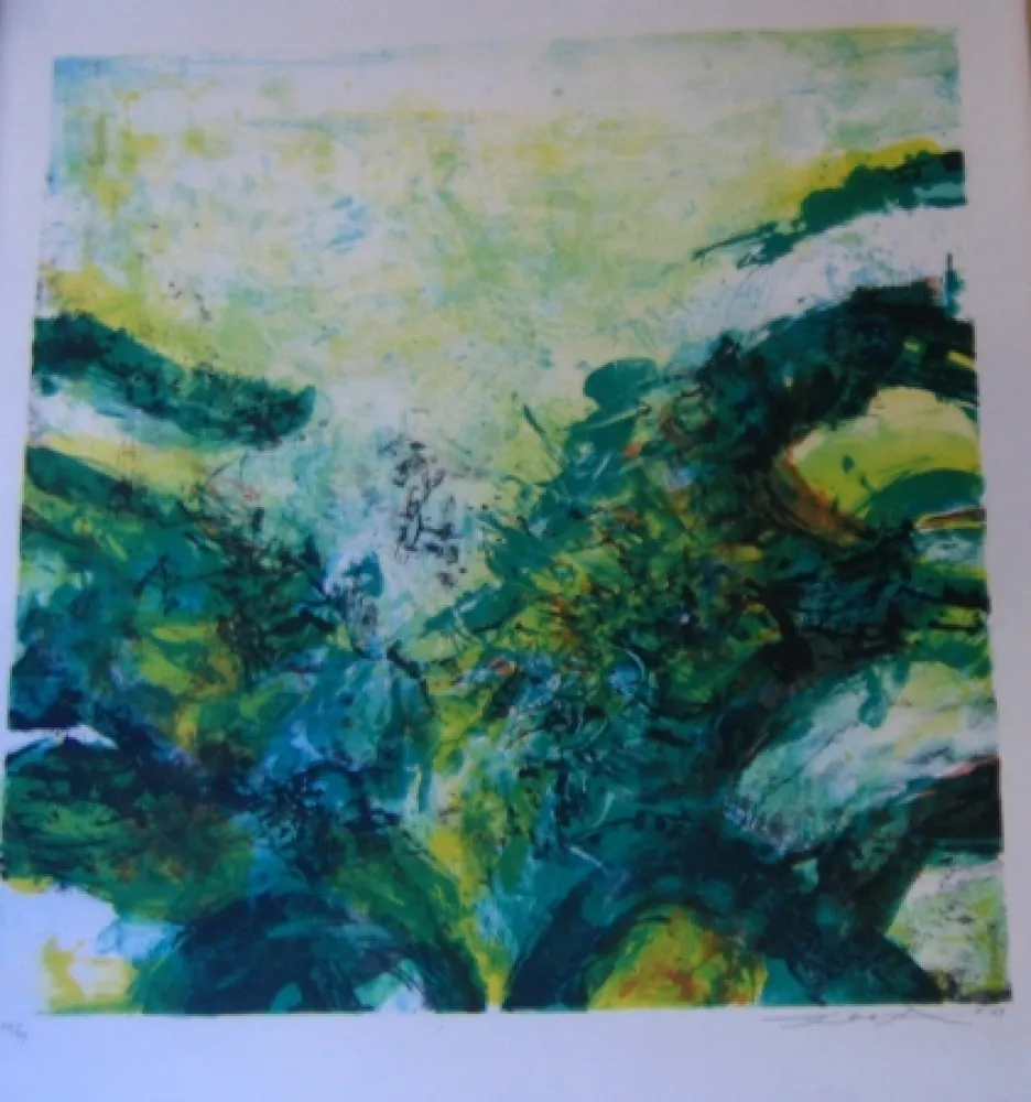 Lithografie Zao - COMPOSITION 