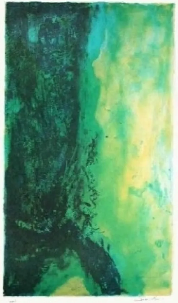 Lithografie Zao - Composition 396