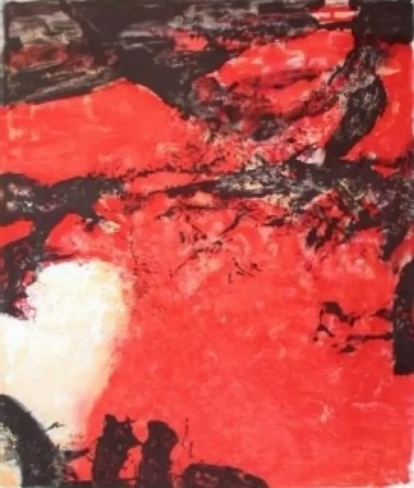 Lithografie Zao - Composition 400