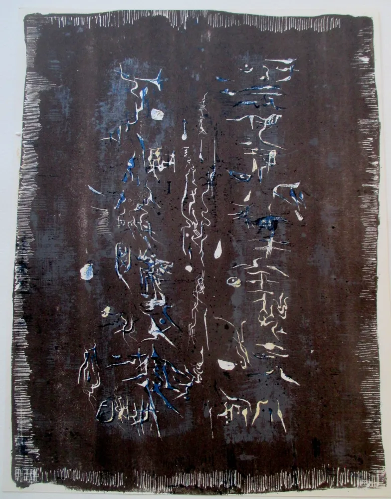 Lithografie Zao - L'Ecriture plastique