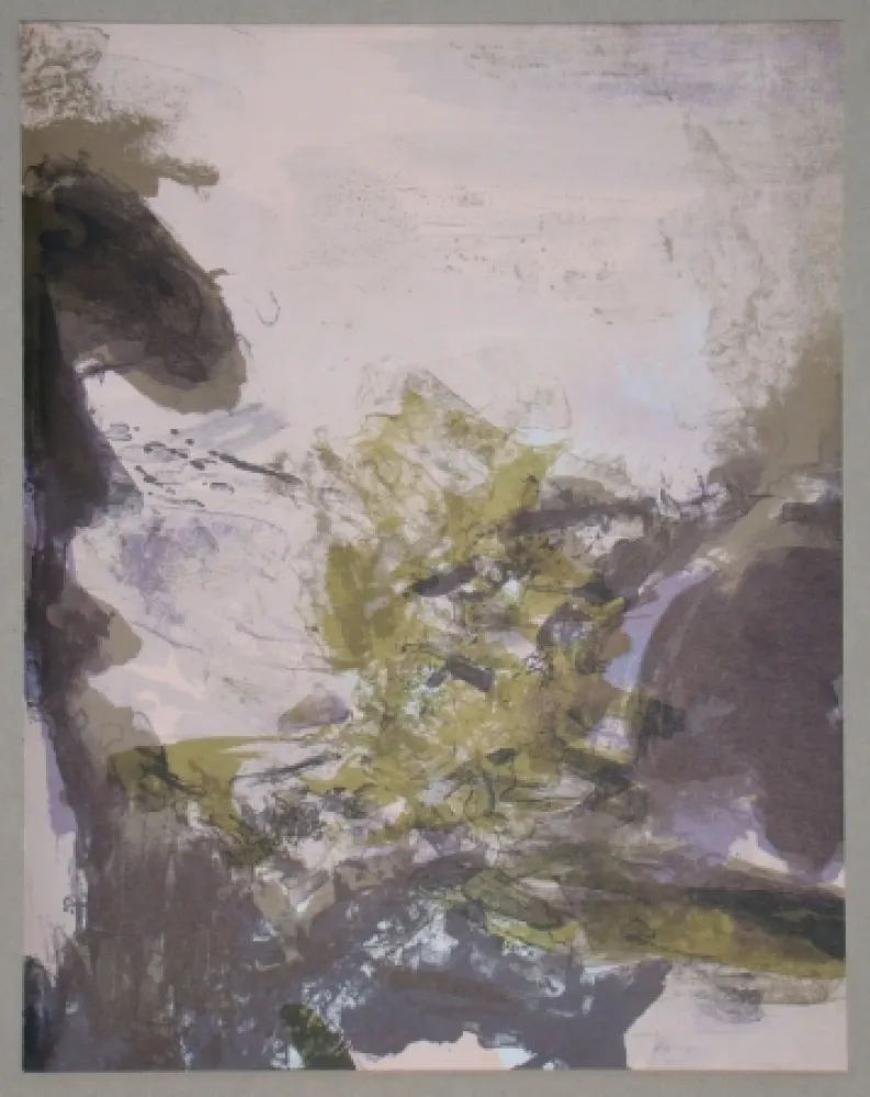 Lithografie Zao - Lithographie pour XXe Siècle