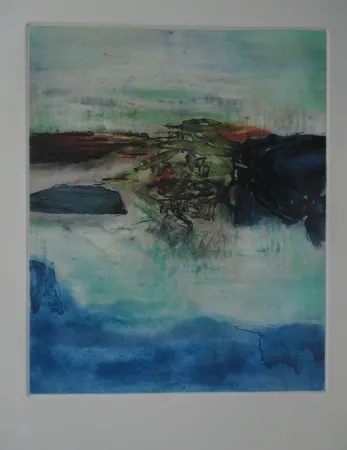 Ets En Aquatint Zao - Moderna Mästare