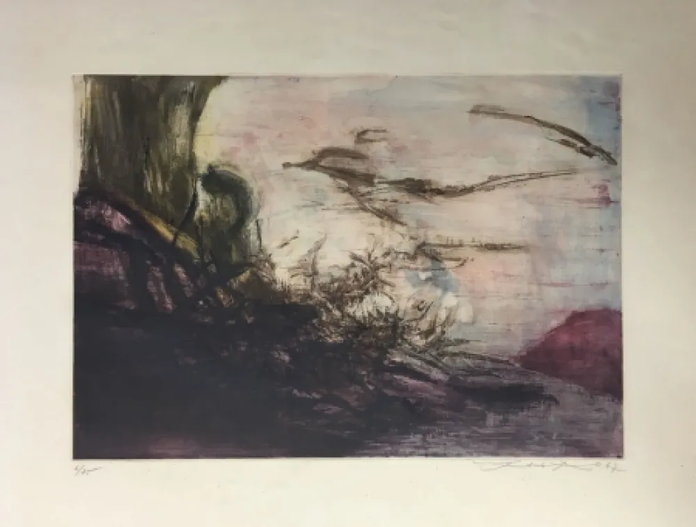 Ets En Aquatint Zao - Moestrup 176