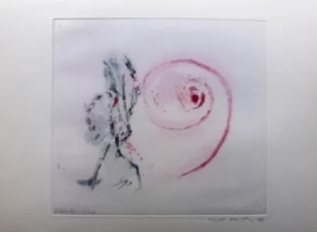 Ets En Aquatint Zao - Pour Henri Michaux