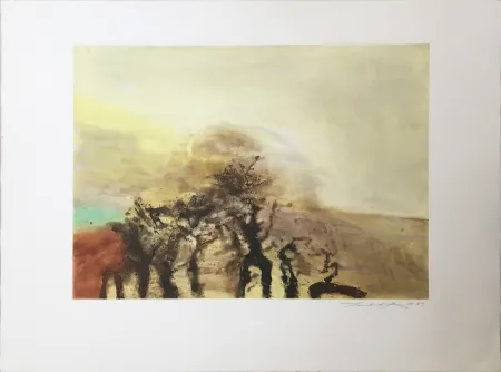 Aquatint Zao - Sans titre