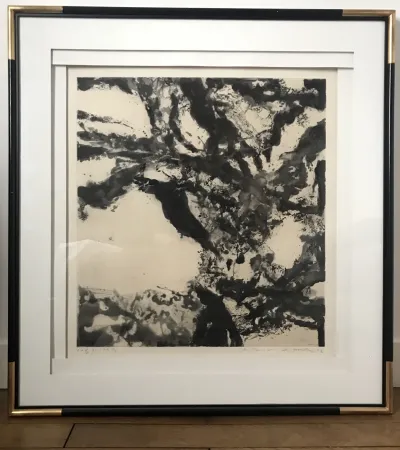 Ets En Aquatint Zao - Sans titre (Agerup 360)