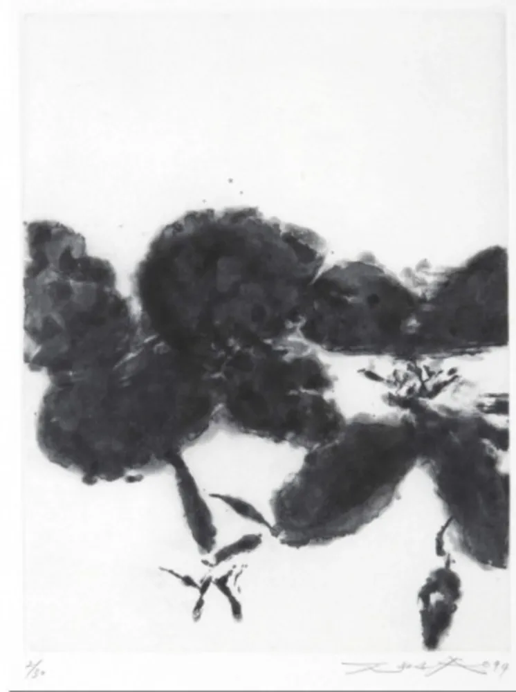 Gravure Zao - Sonnets de Shakespeare I