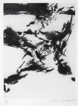 Gravure Zao - Sonnets de Shakespeare II