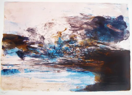 Lithografie Zao - Untitled
