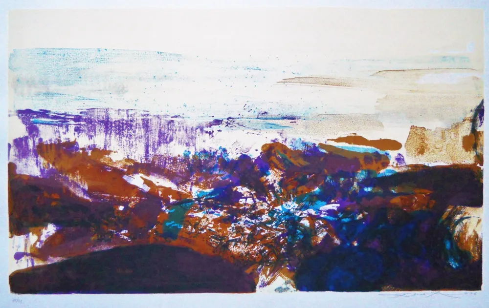 Lithografie Zao - Untitled