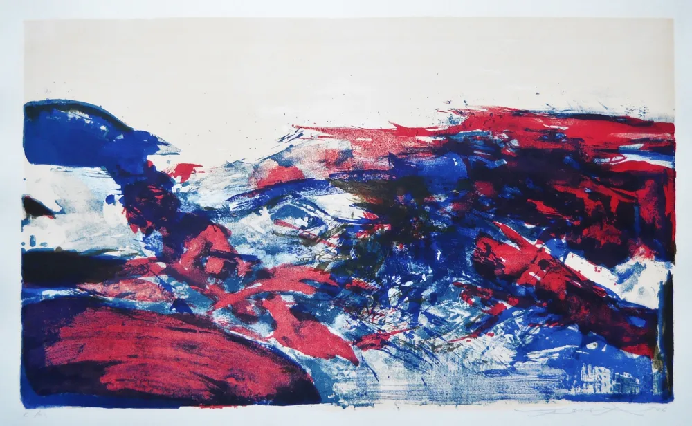 Lithografie Zao - Untitled