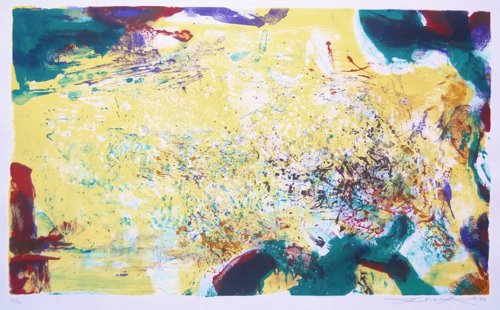 Lithografie Zao - Untitled