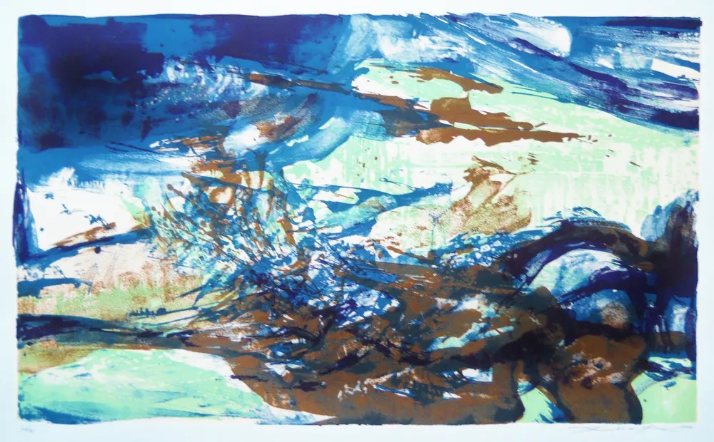 Lithografie Zao - Untitled