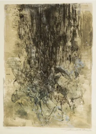 Lithografie Zao - Untitled
