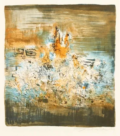 Lithografie Zao - Untitled