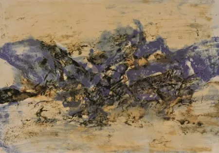 Lithografie Zao - Untitled (A. 390)