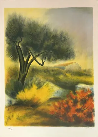 Lithografie Zarou - Sans Titre