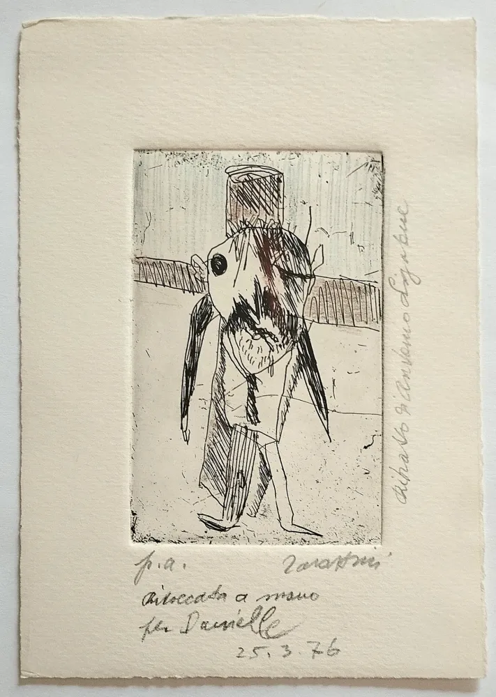 Ets Zavattini - Ritratto di Antonio Ligabue