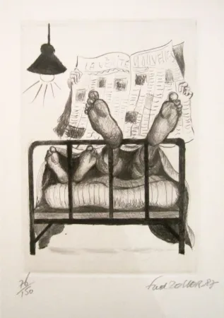 Lithografie Zeller - La vérité, nouvelles