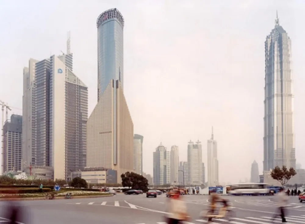 Mezzotint Zielske - Pudong VII, Shanghai