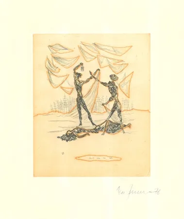 Gravure Zimmermann - Das ist das Ende / This Is the End