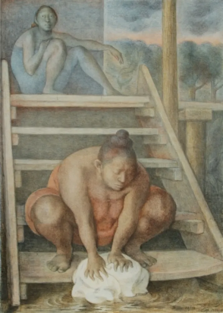 Lithografie Zuniga - La Escelara