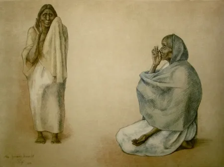 Lithografie Zuniga - La Senal