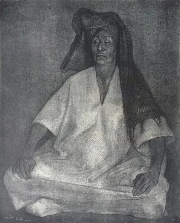 Lithografie Zuniga - Mujer de Oaxaca