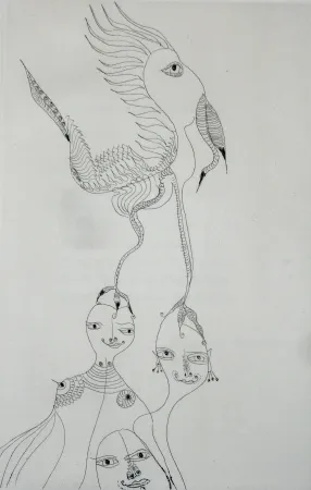 Ets En Aquatint Zurn - Oracles et spectacles 3