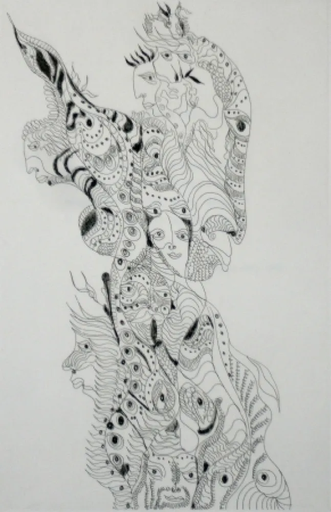 Ets En Aquatint Zurn - Oracles et spectacles 4