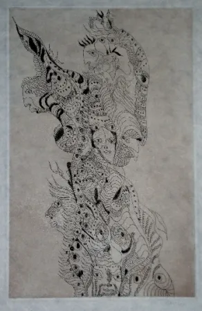 Ets En Aquatint Zurn - Oracles et spectacles (4)