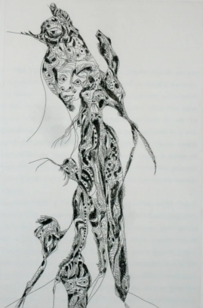 Ets En Aquatint Zurn - Oracles et spectacles 8