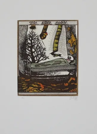 Ets En Aquatint Zush - Asickart