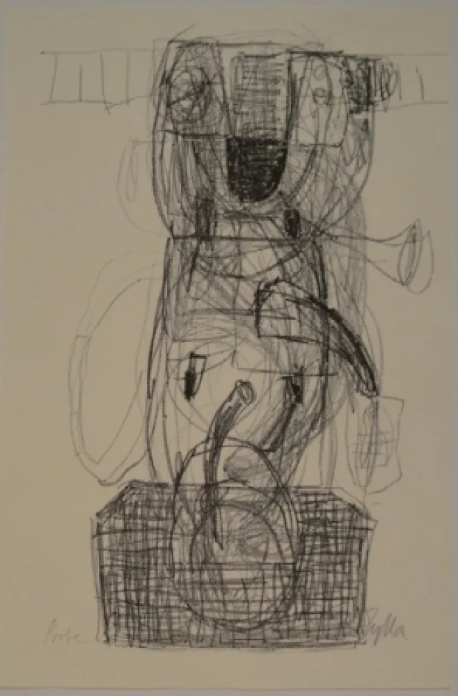 Lithografie Zylla - Untitled