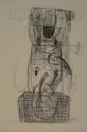 Lithografie Zylla - Untitled